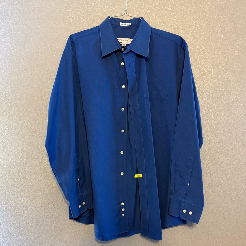 Joseph & Feiss Blue Dress Shirt